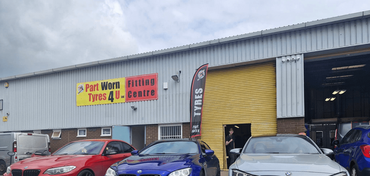 Mechanic working on a car